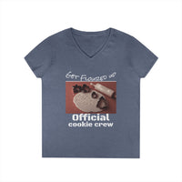 Load image into Gallery viewer, Get Floured Up - Official Cookie Crew  V neck T-Shirt
